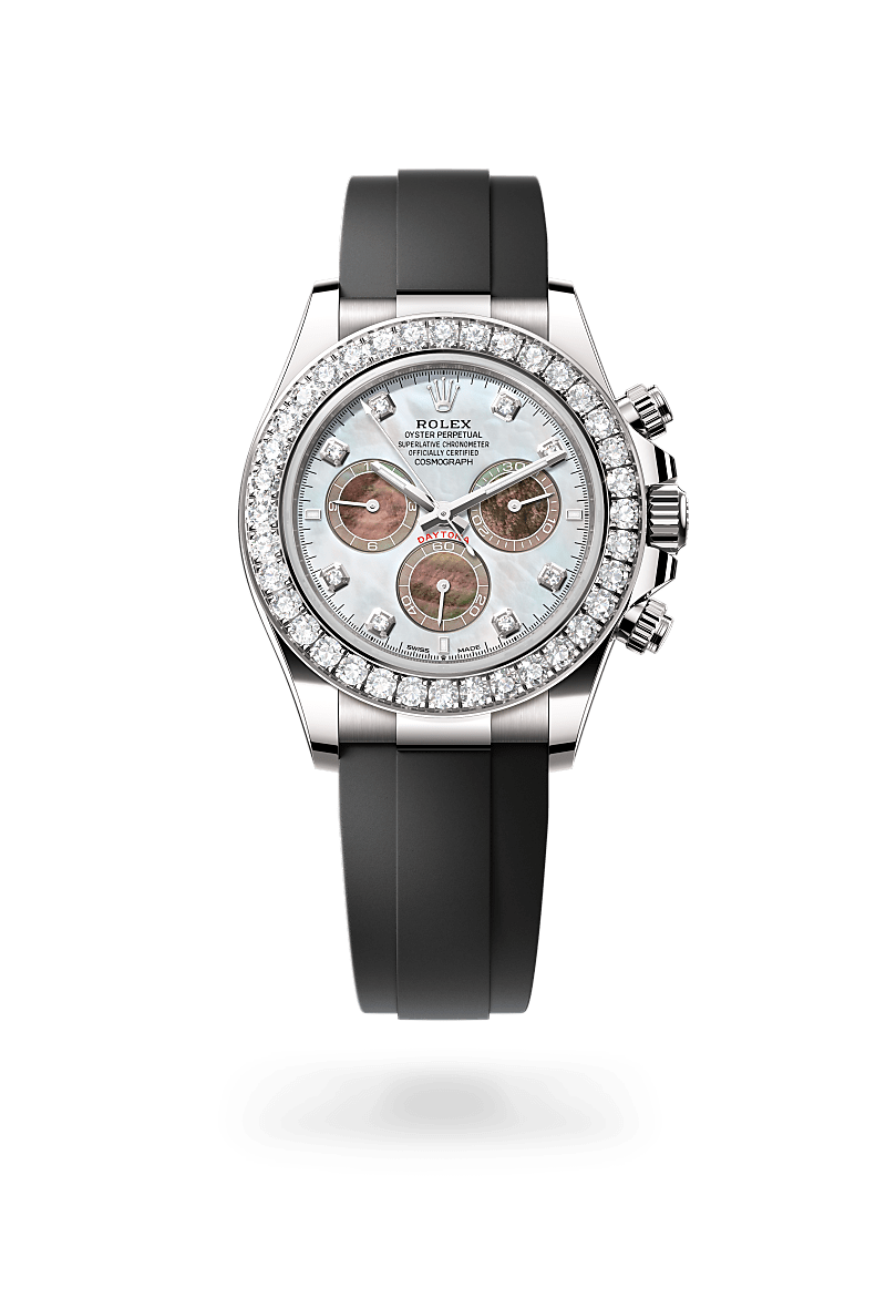 롤렉스COSMOGRAPH DAYTONA 18캐럿 화이트 골드 ,M126589RBR-0001 - 우노와치