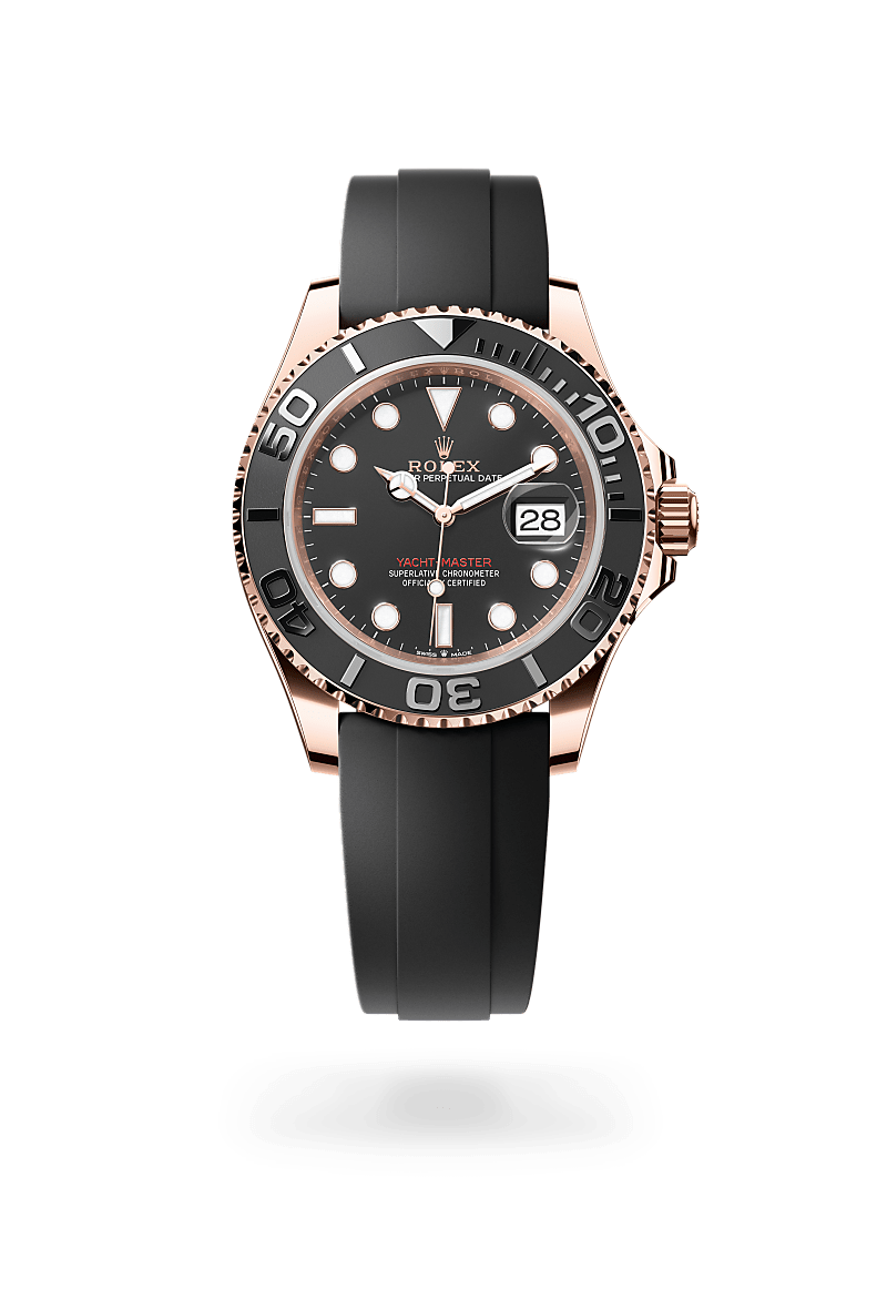 롤렉스YACHT-MASTER 18캐럿 에버로즈 골드 ,M126655-0002 - 우노와치