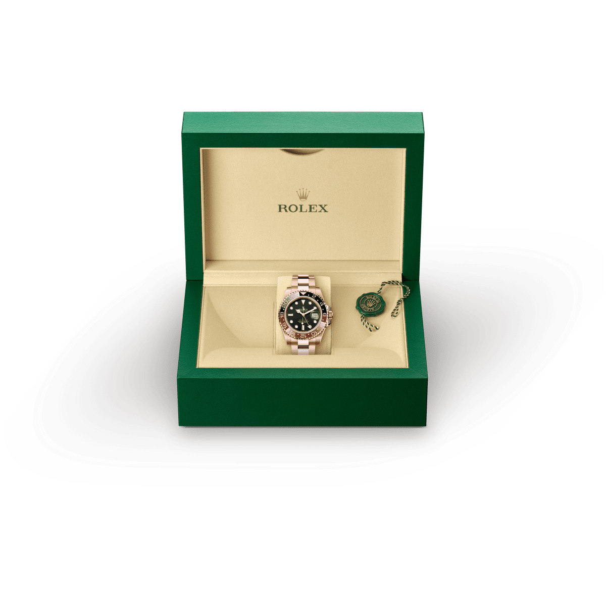 롤렉스GMT-MASTER II 18캐럿 에버로즈 골드 ,M126715CHNR-0001 - 우노와치