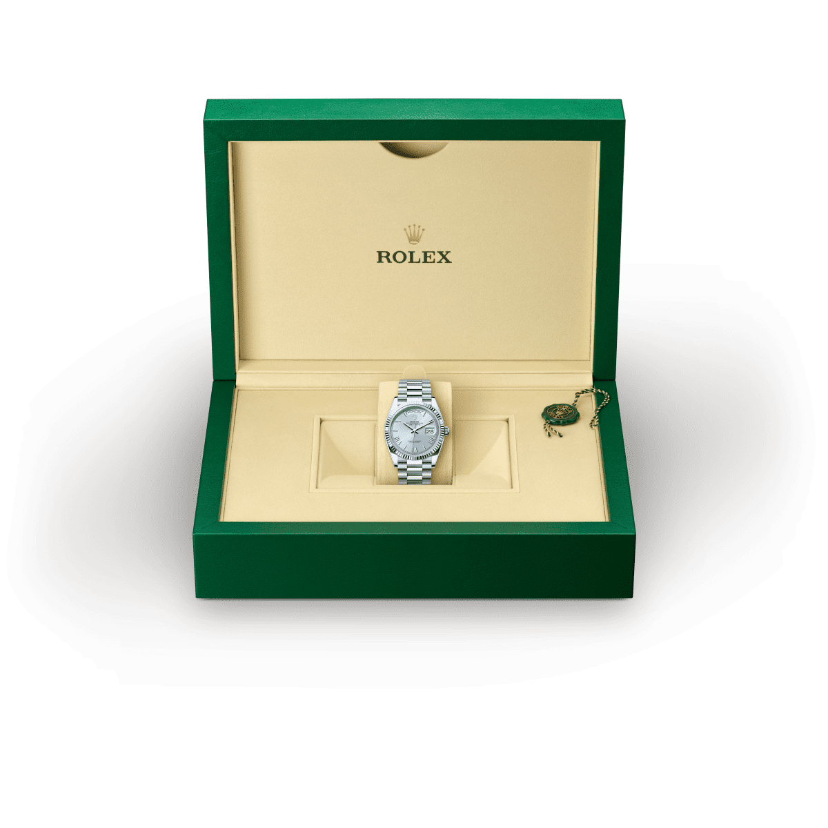 rolex DAY-DATE in Platinum, M128236-0018 - Uno Watch