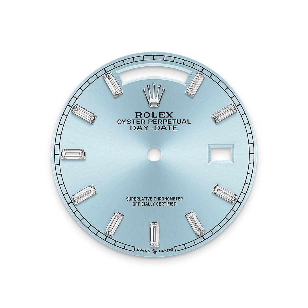 rolex DAY-DATE in Platinum, M128396TBR-0003 - Uno Watch