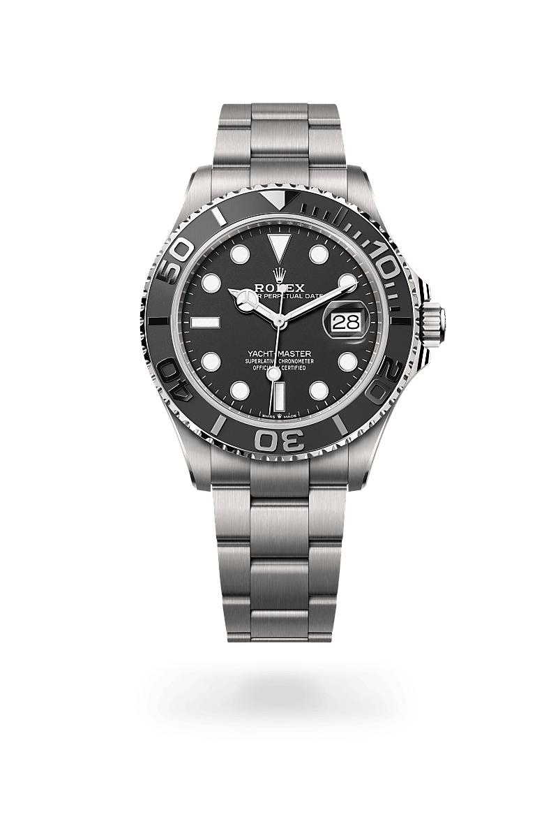 RLX 티타늄 소재의 롤렉스 YACHT-MASTER 정면, M226627-0001 - 우노와치