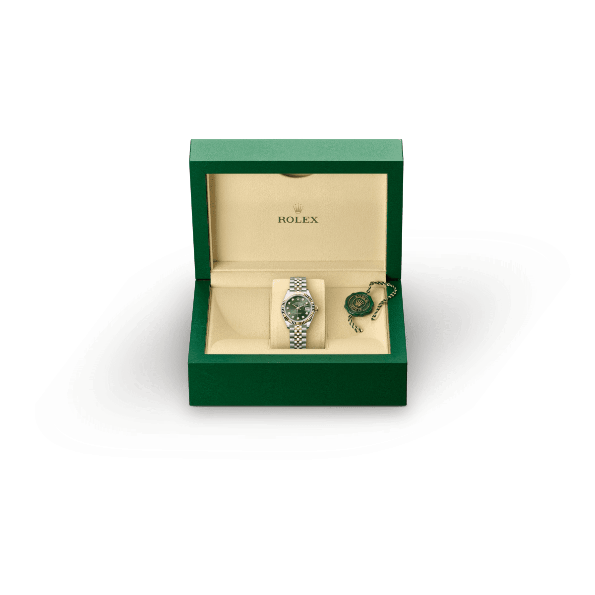 롤렉스LADY-DATEJUST 에버로즈 롤레조 - 오이스터스틸과 에버로즈 골드의 조합 ,M279171-0007 - 우노와치