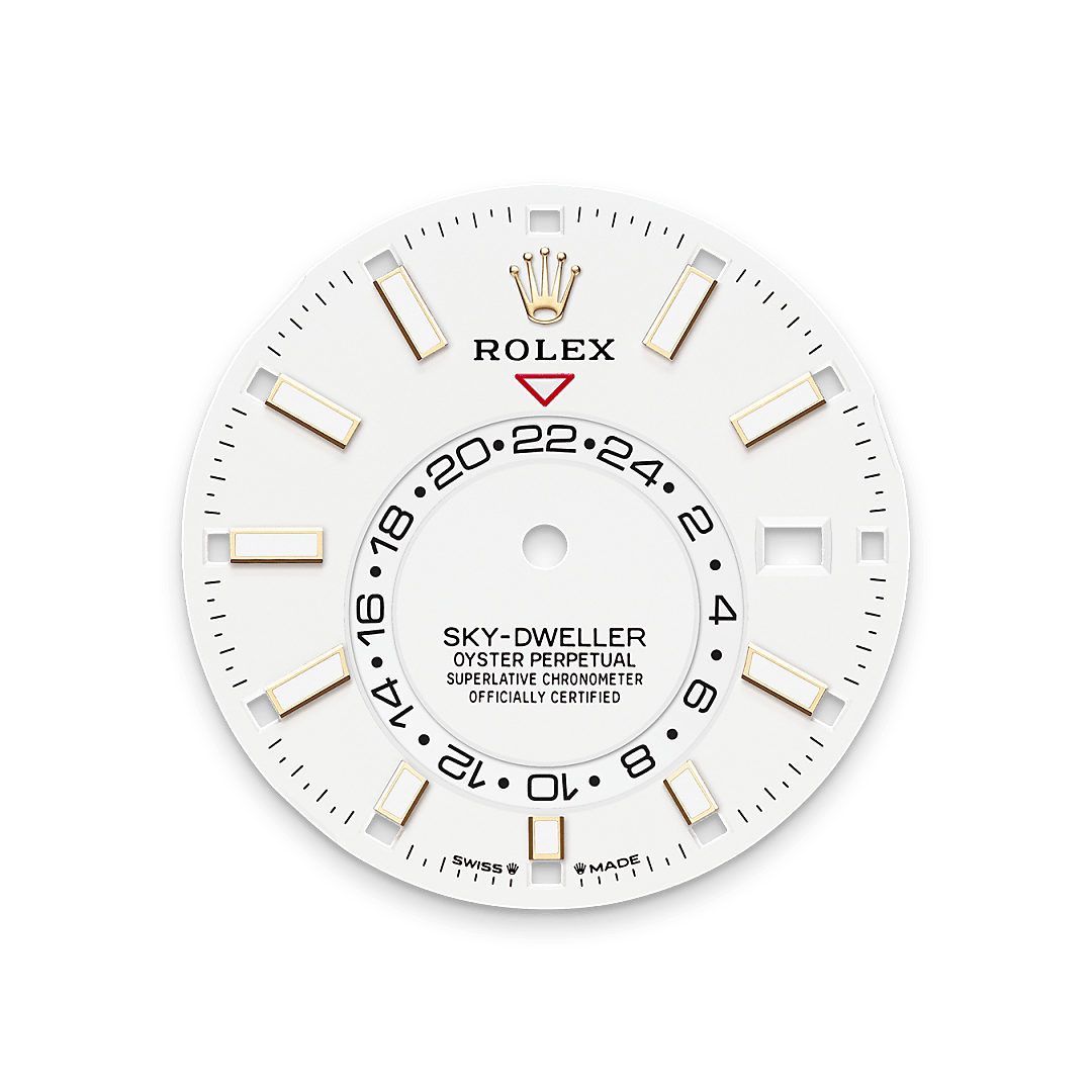 rolex SKY-DWELLER in 18 ct yellow gold, M336938-0006 - Uno Watch