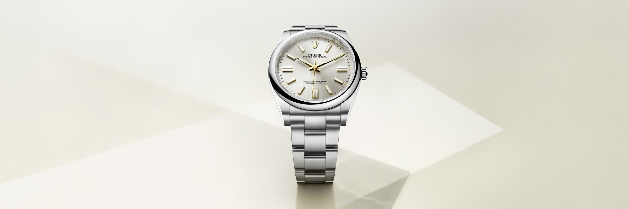 rolex OYSTER PERPETUAL in Oystersteel, M124200-0003 - Unowatch