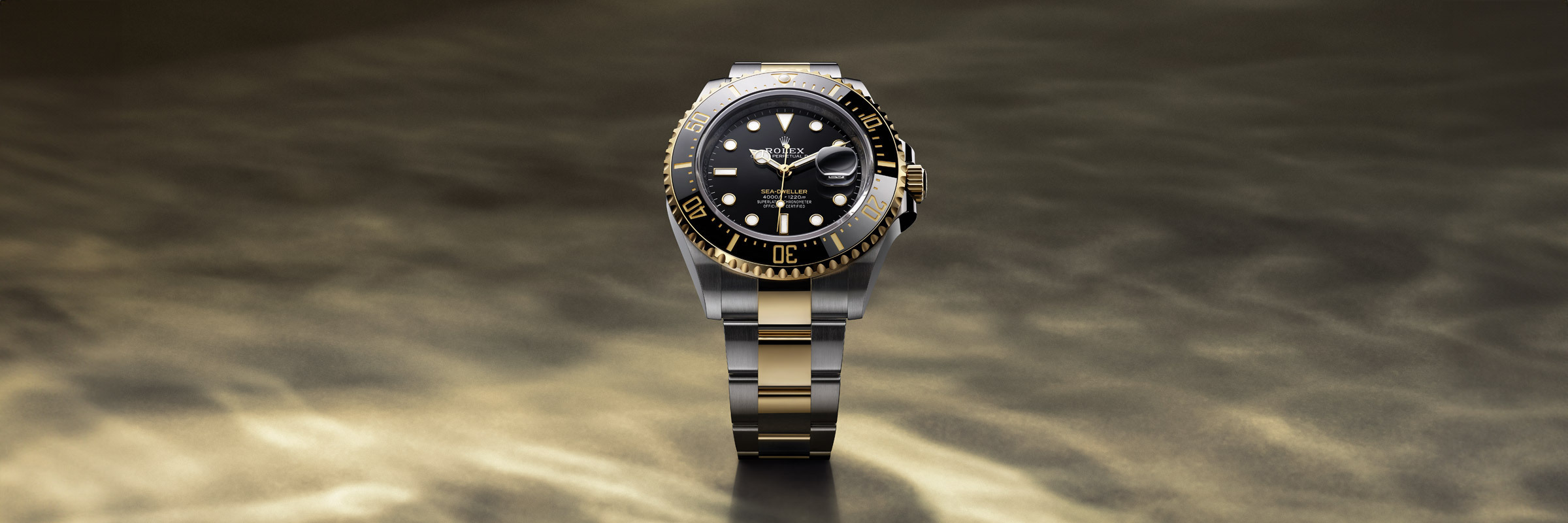 rolex SEA-DWELLER in Yellow Rolesor - combination of Oystersteel and yellow gold, M126603-0001 - Unowatch